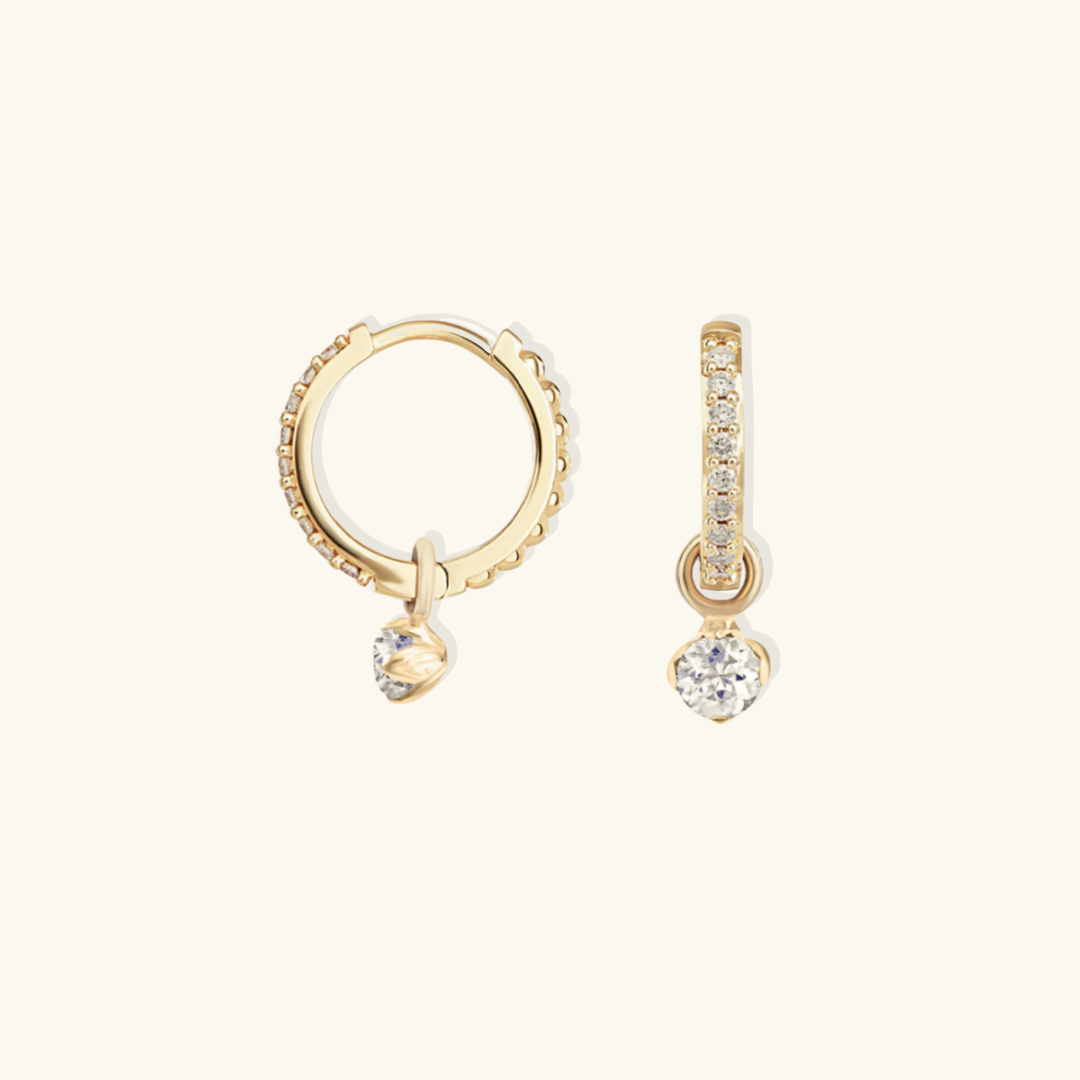 Celestine – Elegante hängende Ohrringe