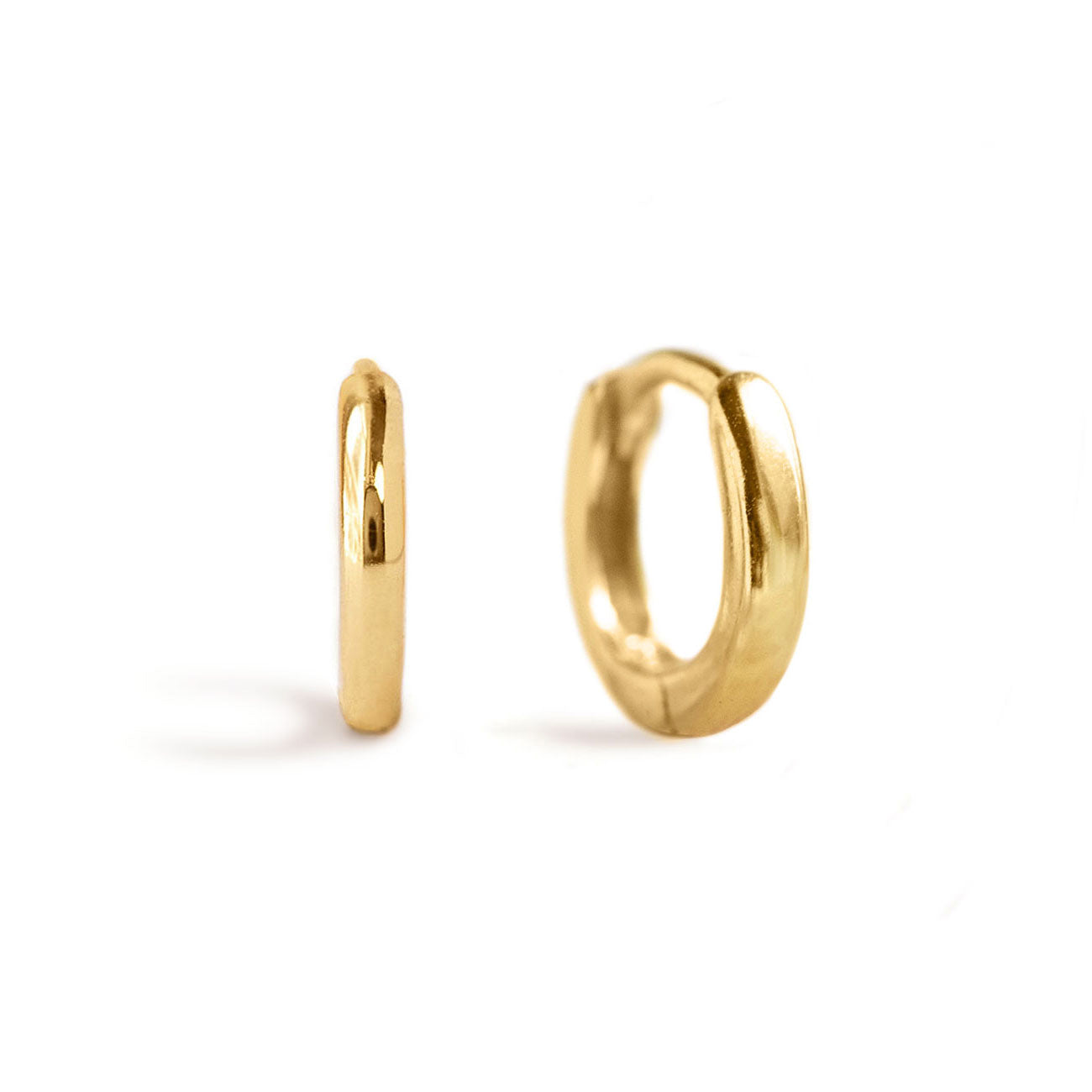 Kleine Huggie Hoop Ohrringe