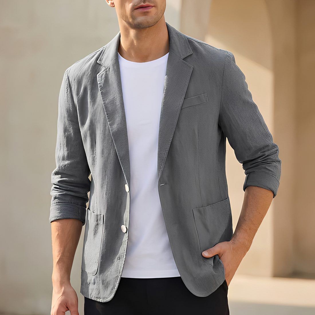 Gylle - Herren Sommerblazer im lockeren Stil