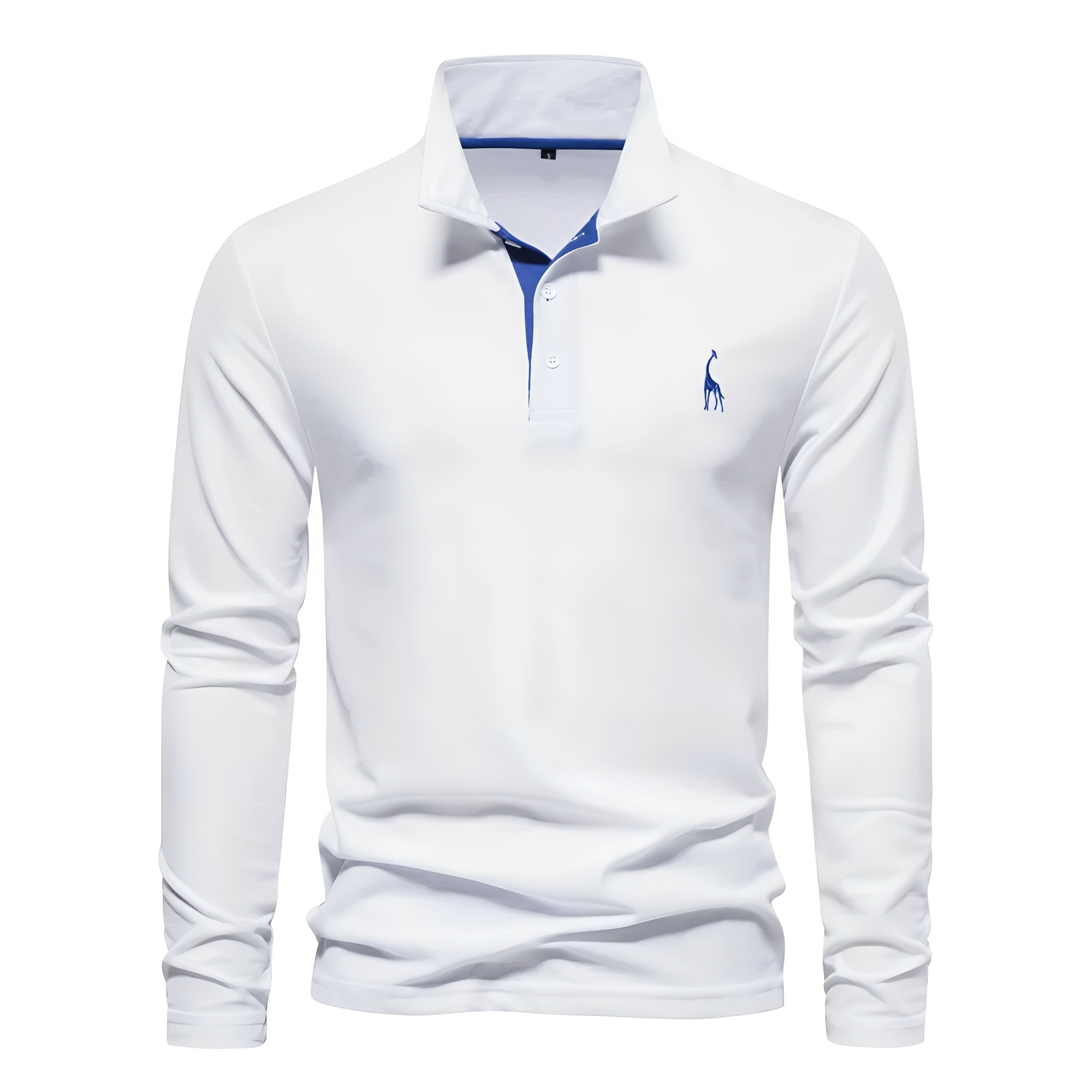 Antoine - Langärmeliges Herren-Poloshirt für den Alltag