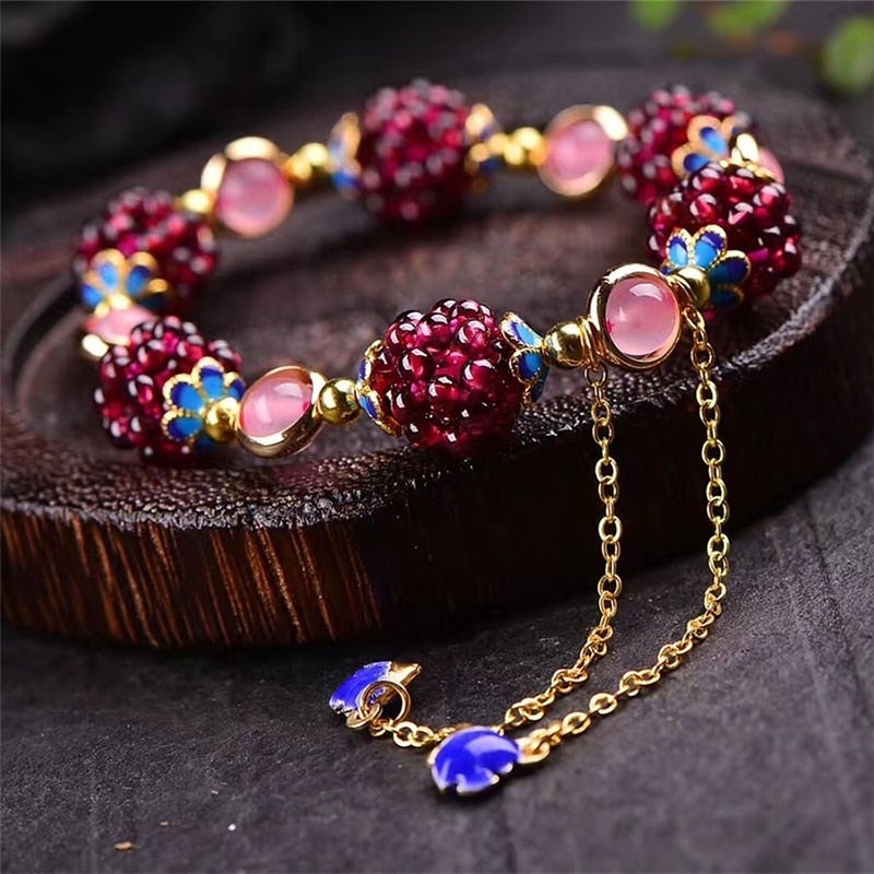 Ciara – Armband aus Natursteinen