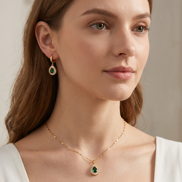 Rheya – Elegantes Set Lysandelle aus Gold und Kristall