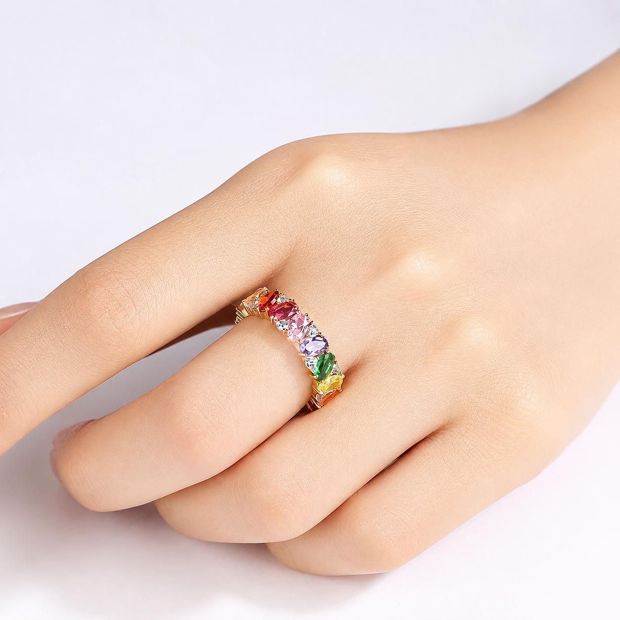 Colette – Regenbogen Funkelring