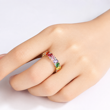 Colette – Regenbogen Funkelring