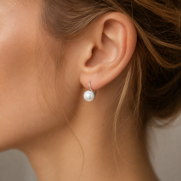 Jeanna – Elegante Perlenohrringe