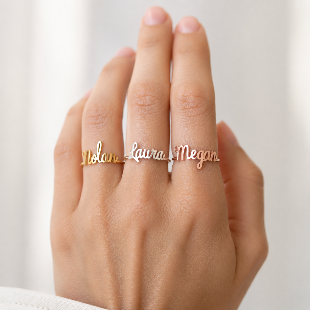 Personalisierter Namensring - Individueller Ring