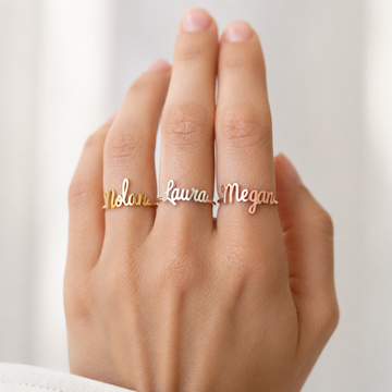Personalisierter Namensring - Individueller Ring