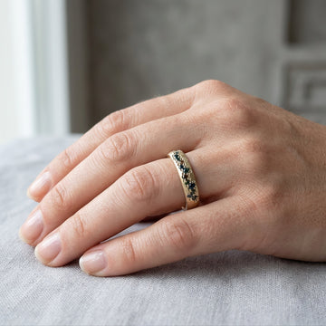 Clara - Klassischer Vintage Goldring