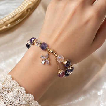 Aura – Heilendes Amethystarmband