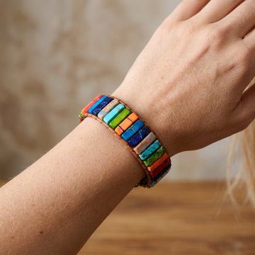 Serenya – spirituelles Armband aus Natursteinen