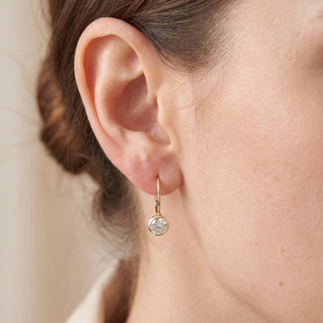 Iris – Vintage-Ohrringe mit Kristallen