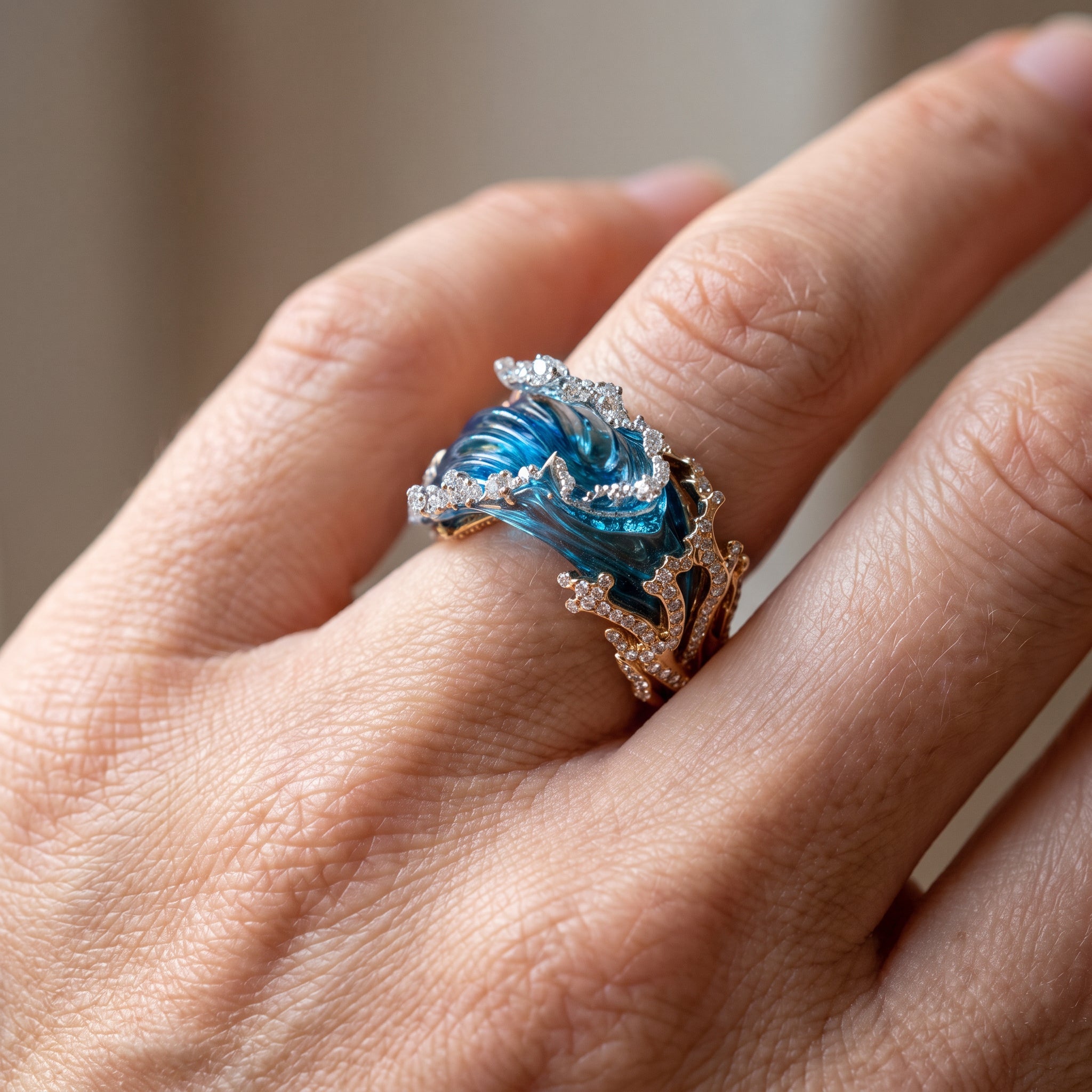 Mireya – Ring mit dem ewigen Flüstern des Meeres