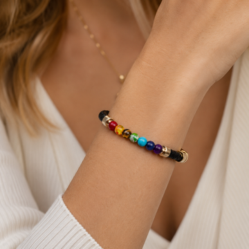 Zenaro – Lederarmband Balance 7 Chakras