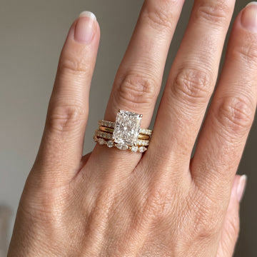 Jaily – Set aus 3 Eheringen aus 18K Gold