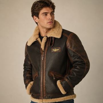 William - Klassische, dicke und warme Jacke für Herren
