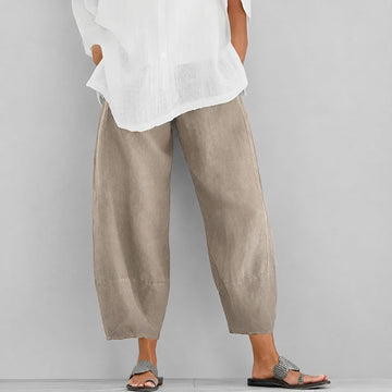 Alethea - Bequeme, locker geschnittene Sommerhose