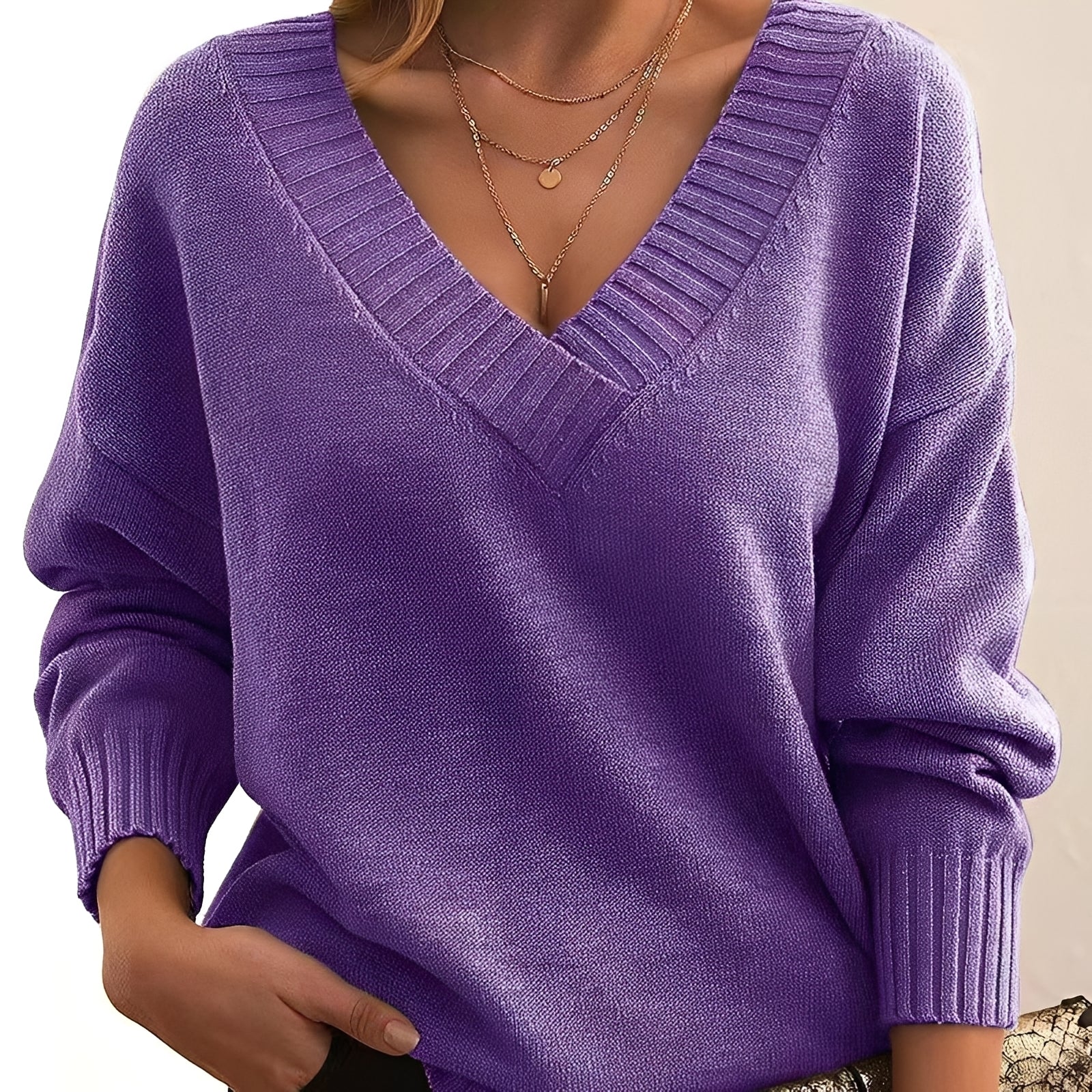 Mollie - Luftiger Damenpullover mit entspanntem Design