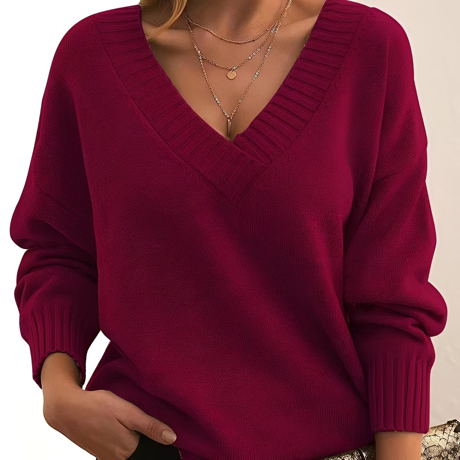 Mollie - Luftiger Damenpullover mit entspanntem Design