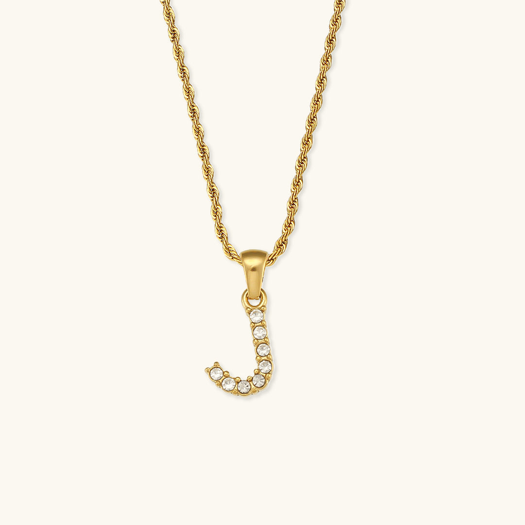 Maeve - Diamantkette mit Initialen