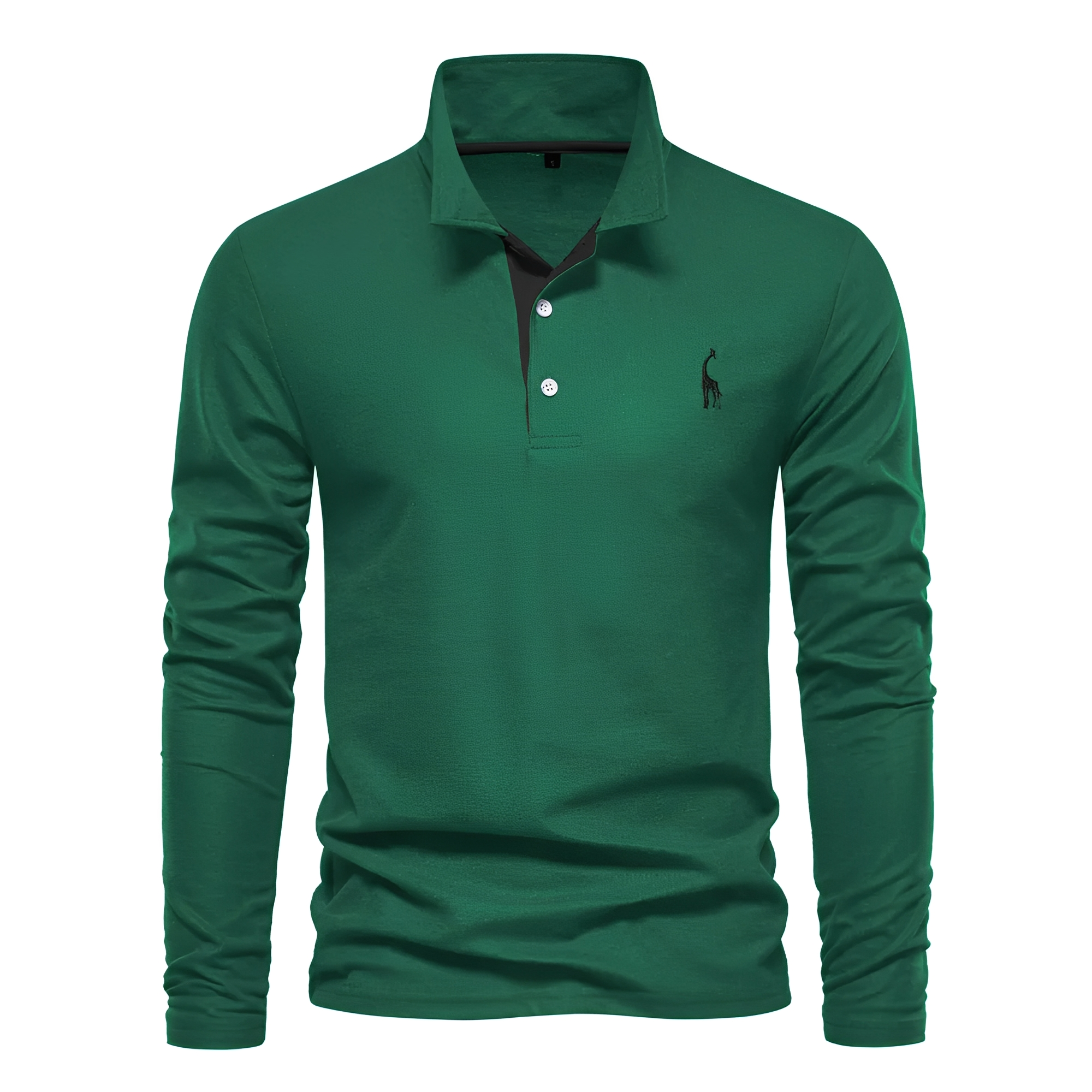 Antoine - Langärmeliges Herren-Poloshirt für den Alltag