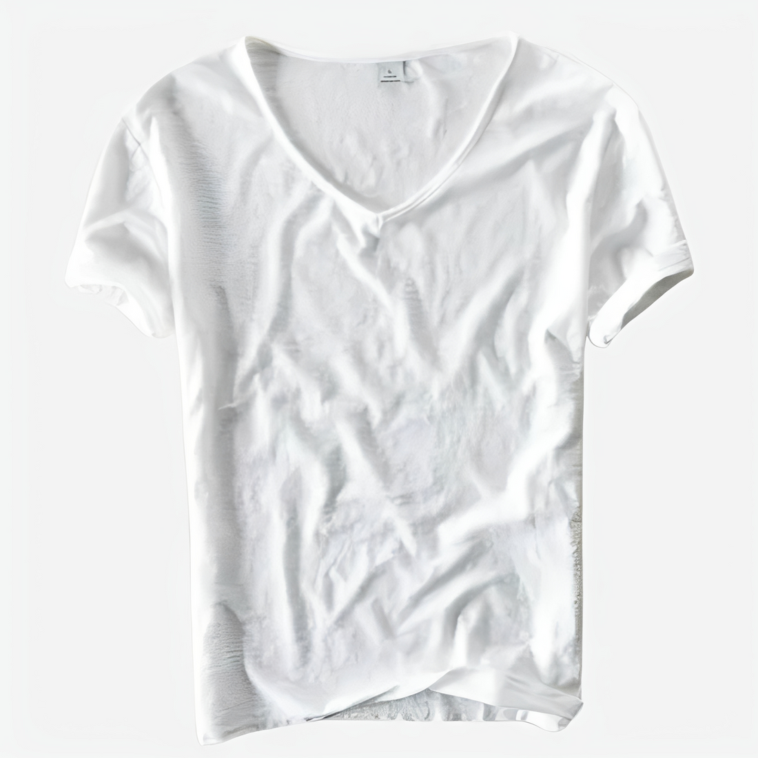 Jayson - Herren-Sommer-T-Shirt mit V-Ausschnitt im legeren Stil