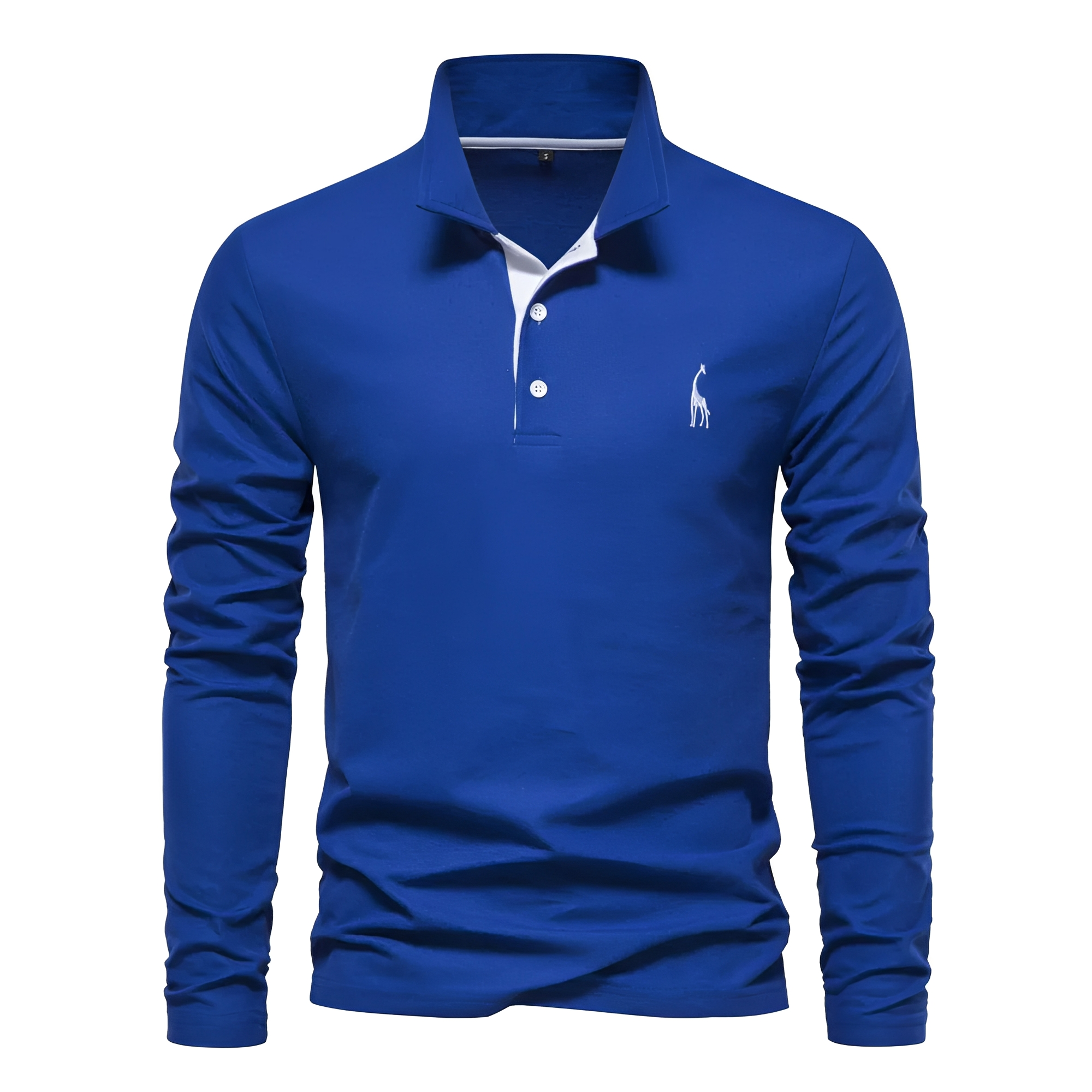 Antoine - Langärmeliges Herren-Poloshirt für den Alltag