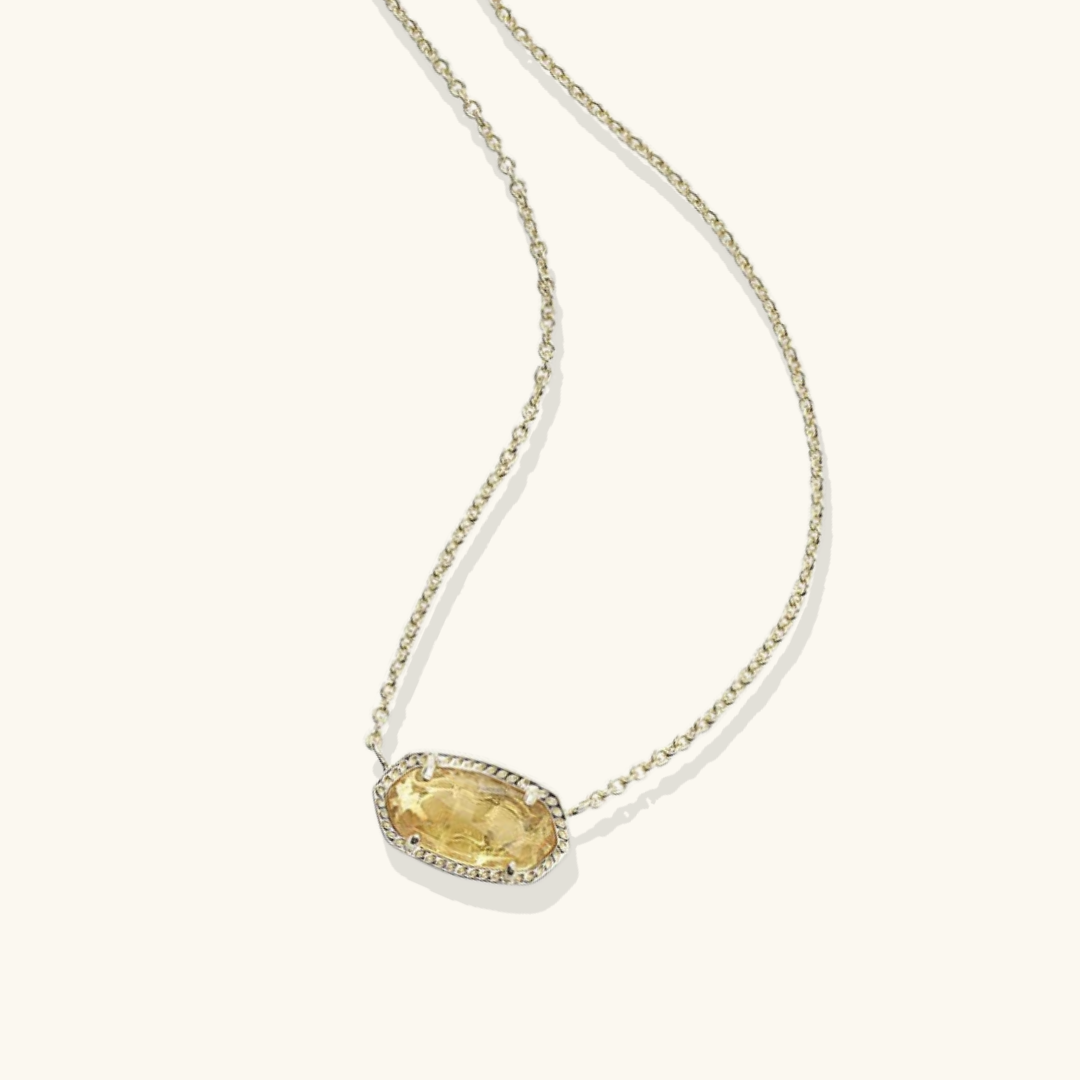 Viya – Elegante Geburtsstein-Kette