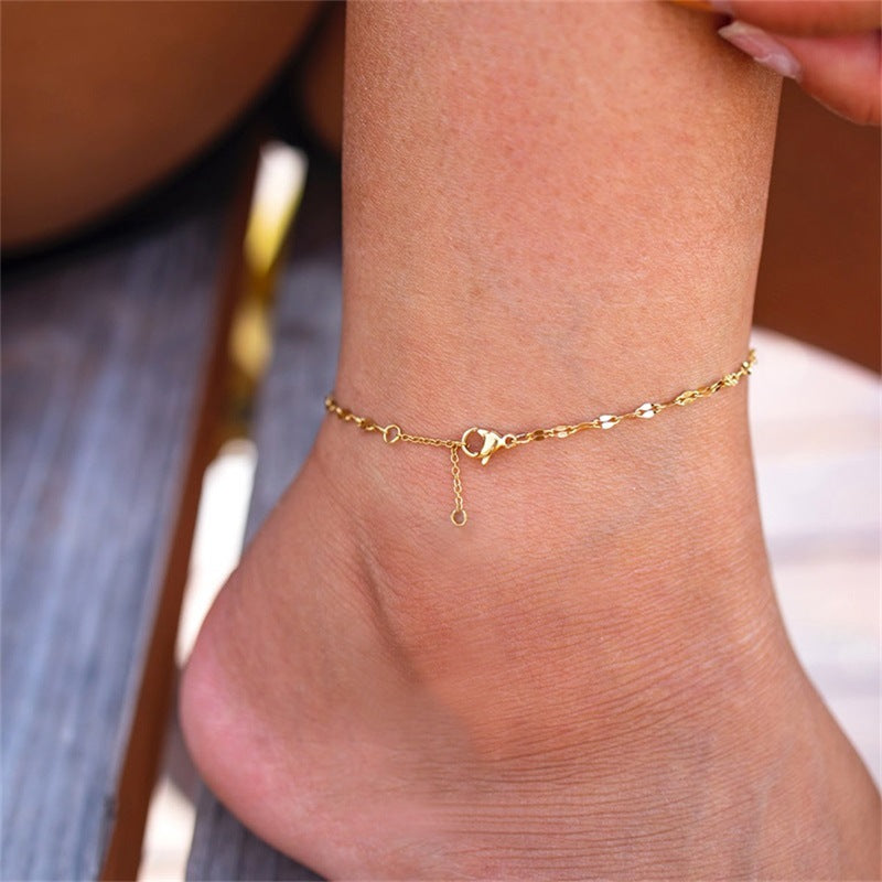 Charlotte – Goldene Fußkette
