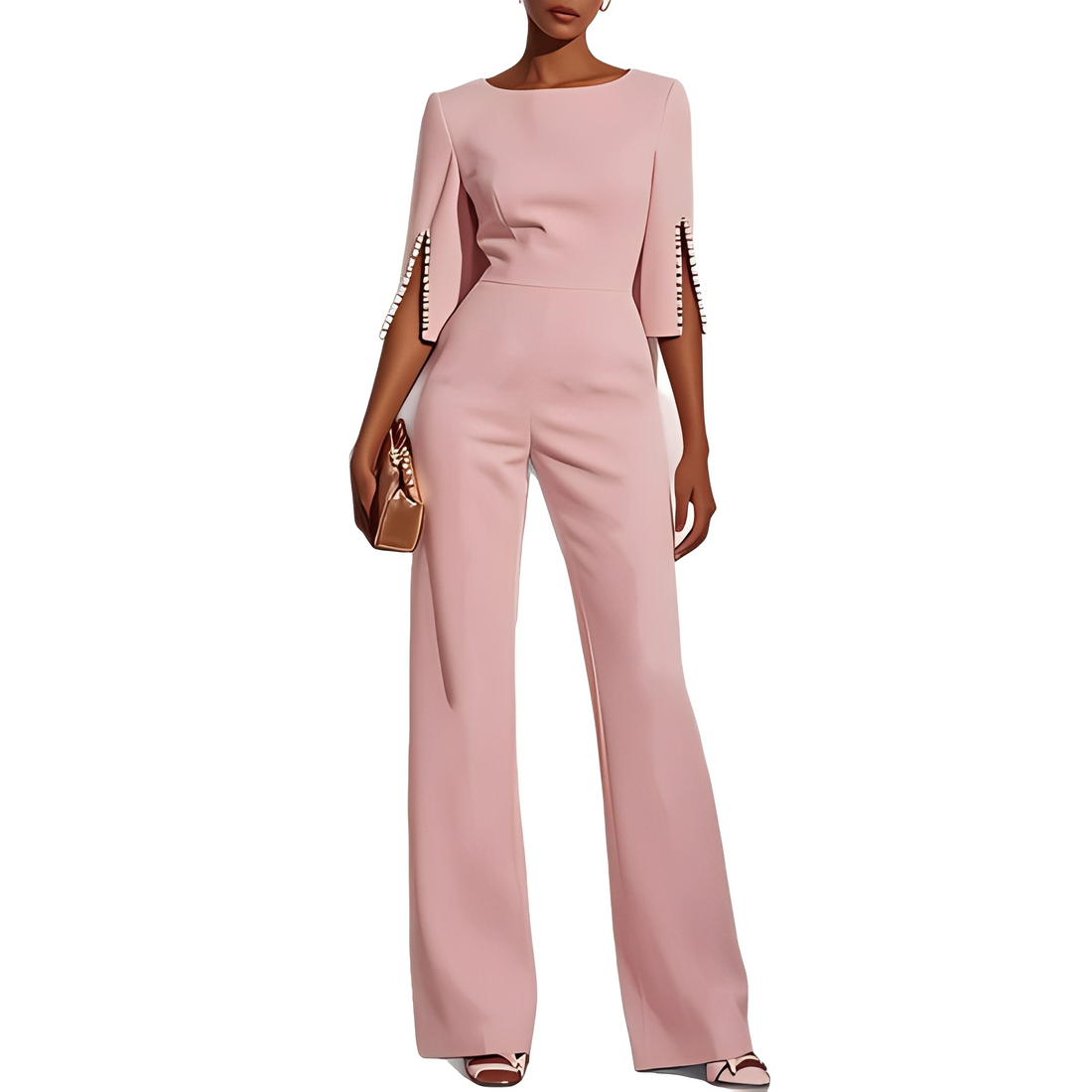 Carolane - Stilvoller, schlanker Damen-Jumpsuit