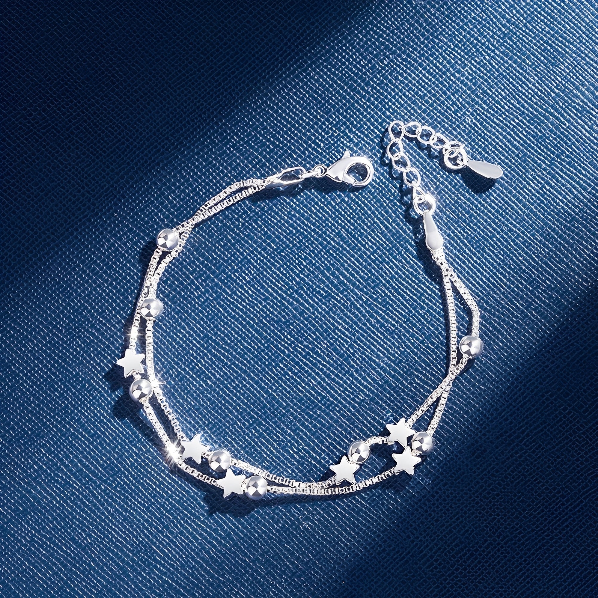 Yuna – Doppelkreis-Armband im koreanischen Stil