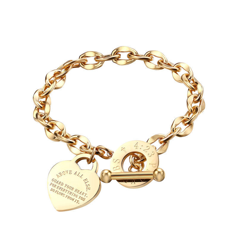 Alessia – Trendige Damenarmband aus Titanstahl