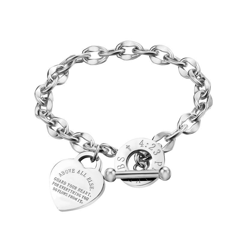 Alessia – Trendige Damenarmband aus Titanstahl