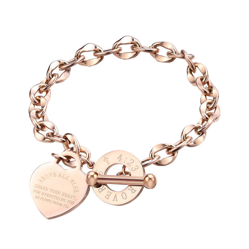 Alessia – Trendige Damenarmband aus Titanstahl