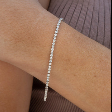 Mini-Kristall-Tennisarmband