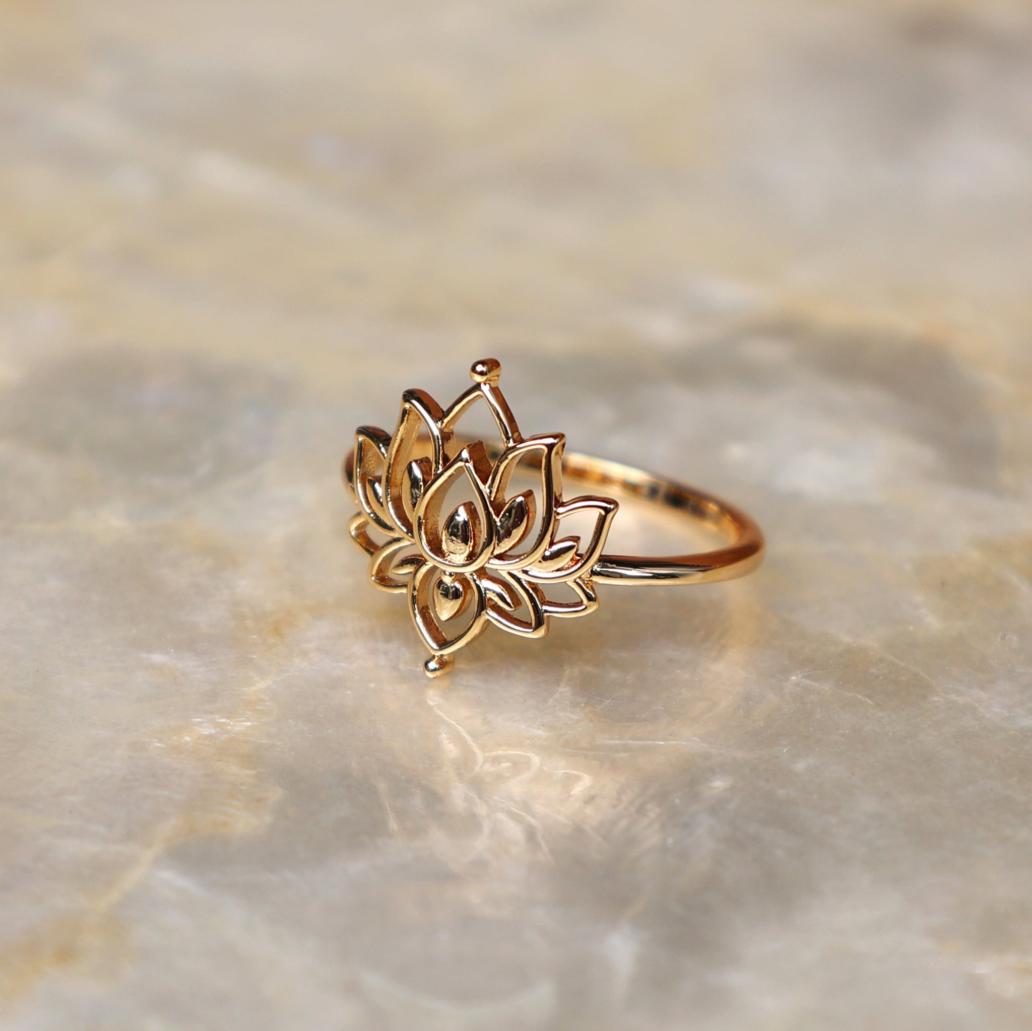 Lotusblume - Zarter Ring