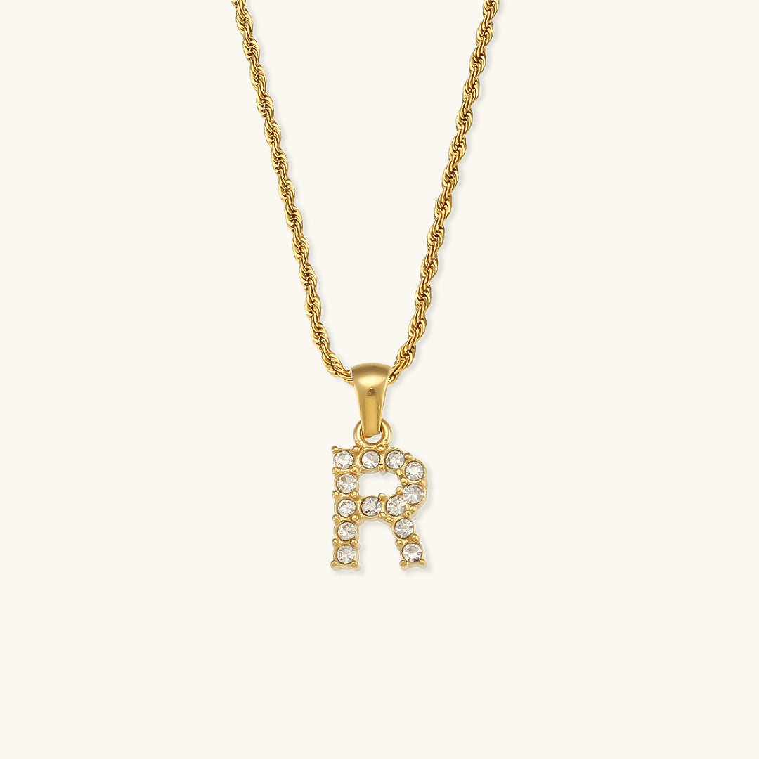 Maeve - Diamantkette mit Initialen