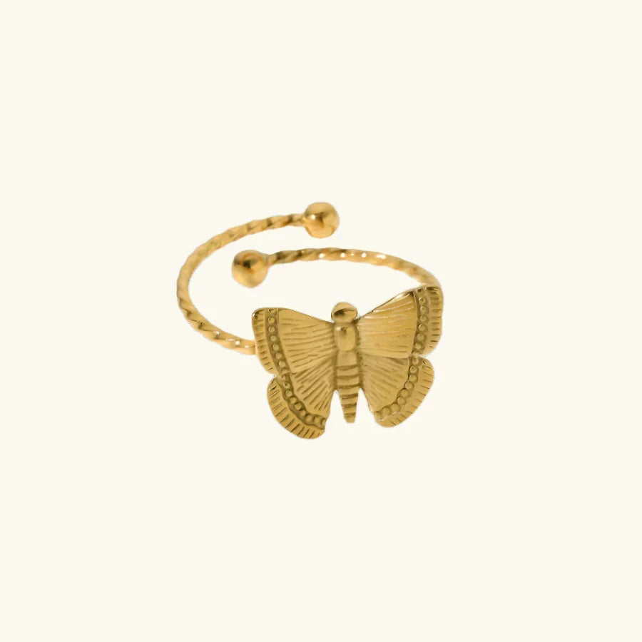 Alina – Eleganter Schmetterlingsring