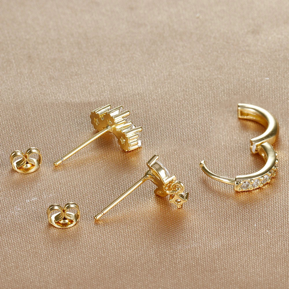Nova – Diamant-Ohrstecker-Set