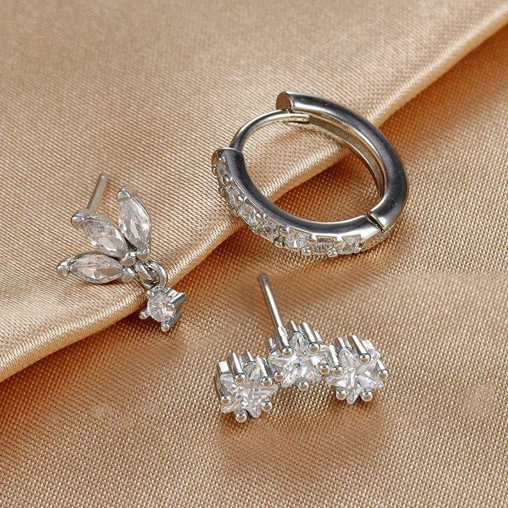 Nova – Diamant-Ohrstecker-Set