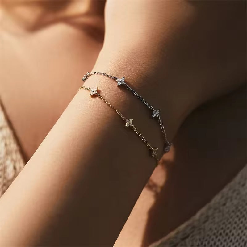 Soline – Armband mit klarem Kristall