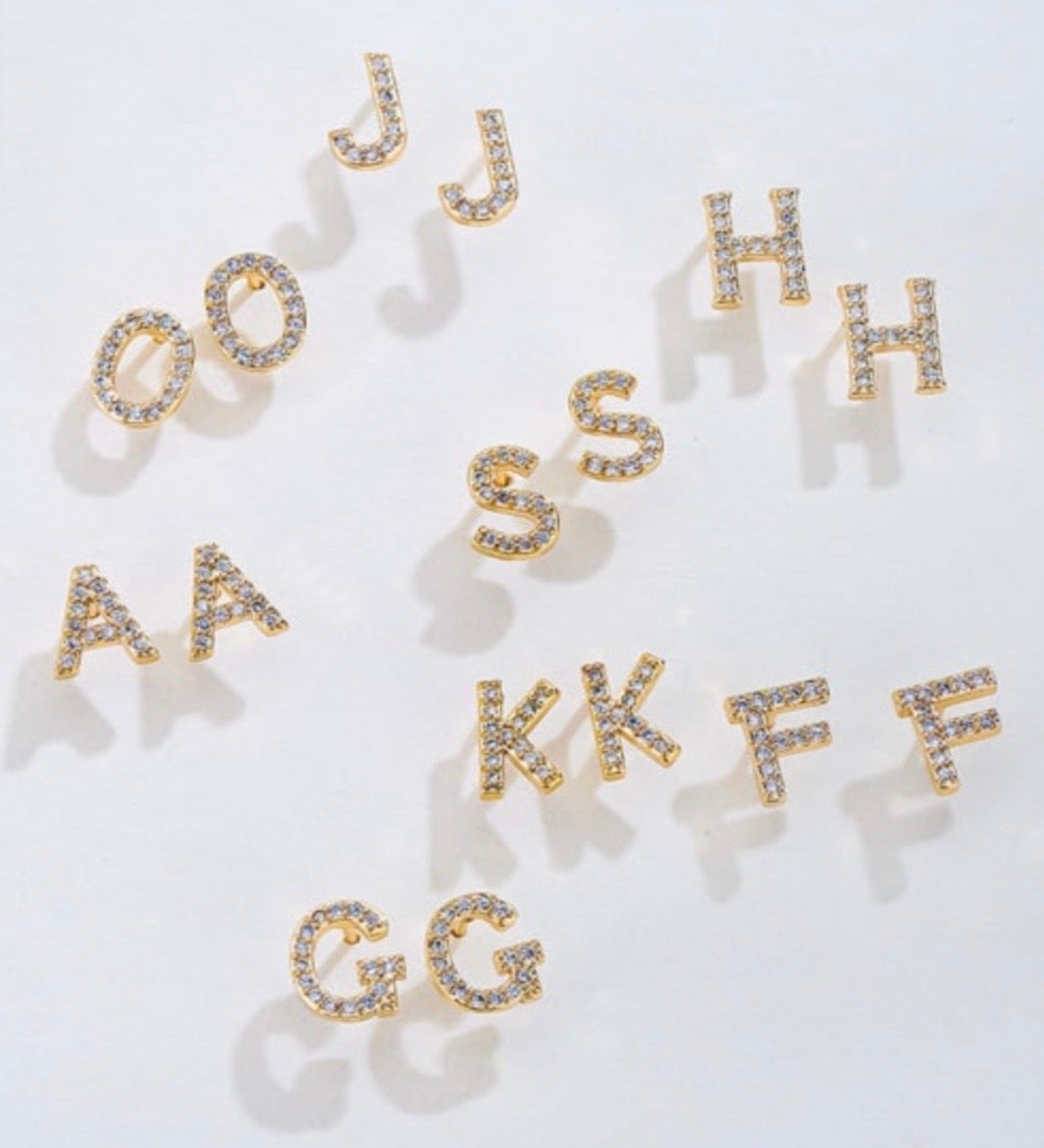 Taylor – Buchstabenohrringe (Initialen)