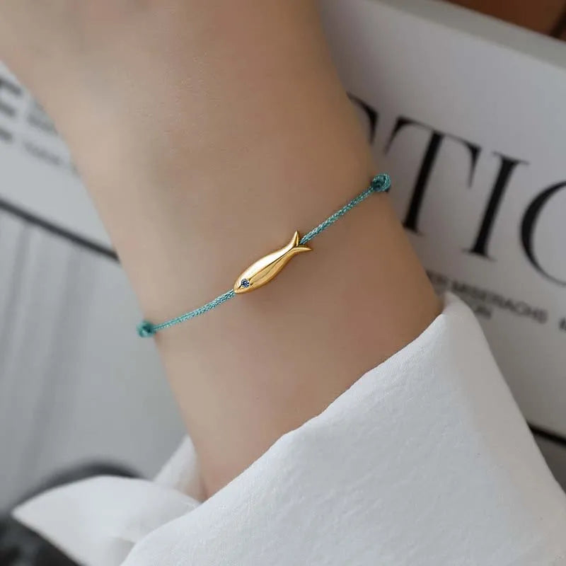 Solara – Feines Glitzer-Fußarmband