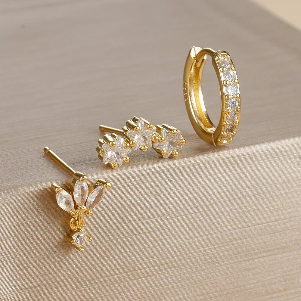 Nova – Diamant-Ohrstecker-Set