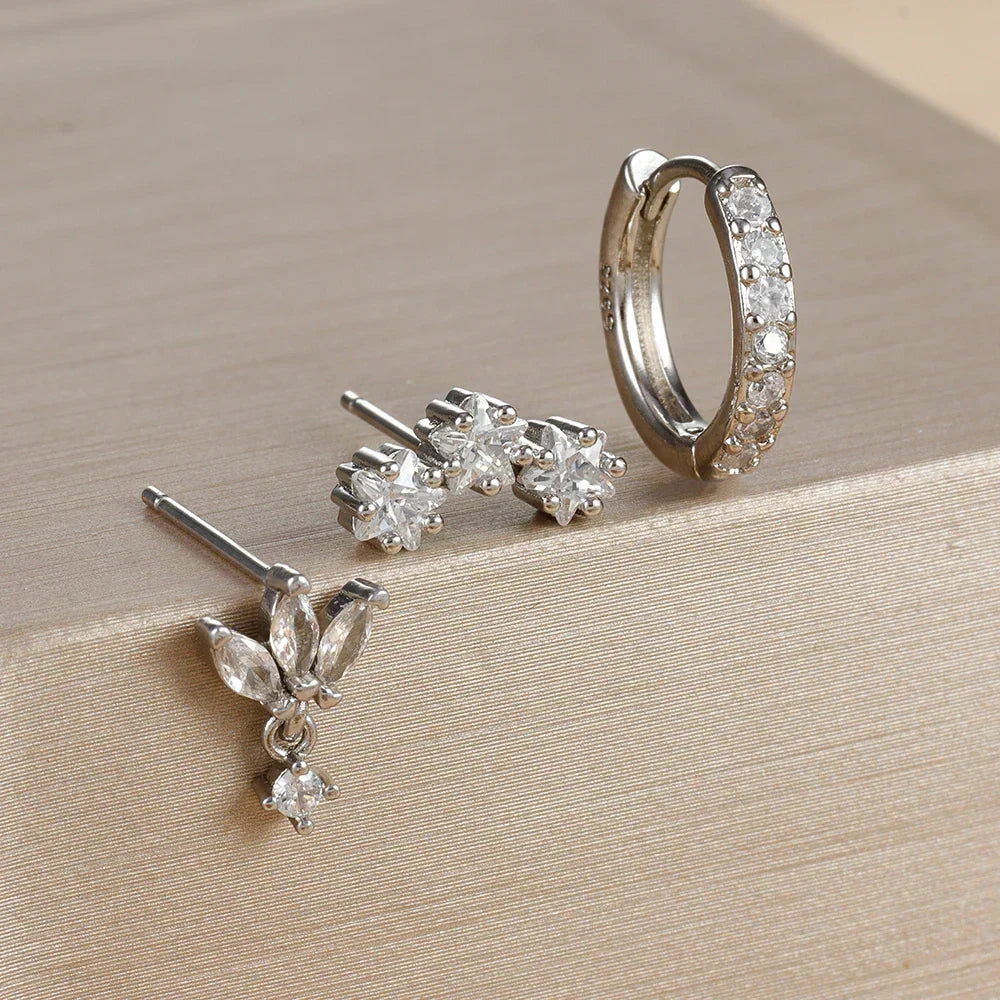 Nova – Diamant-Ohrstecker-Set