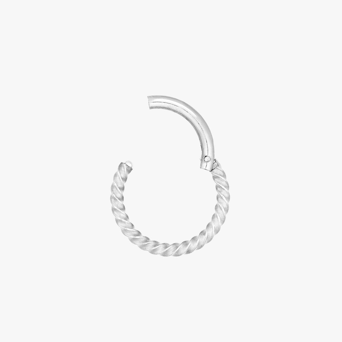 Leila - 8 mm gedrehte Seilohrringe