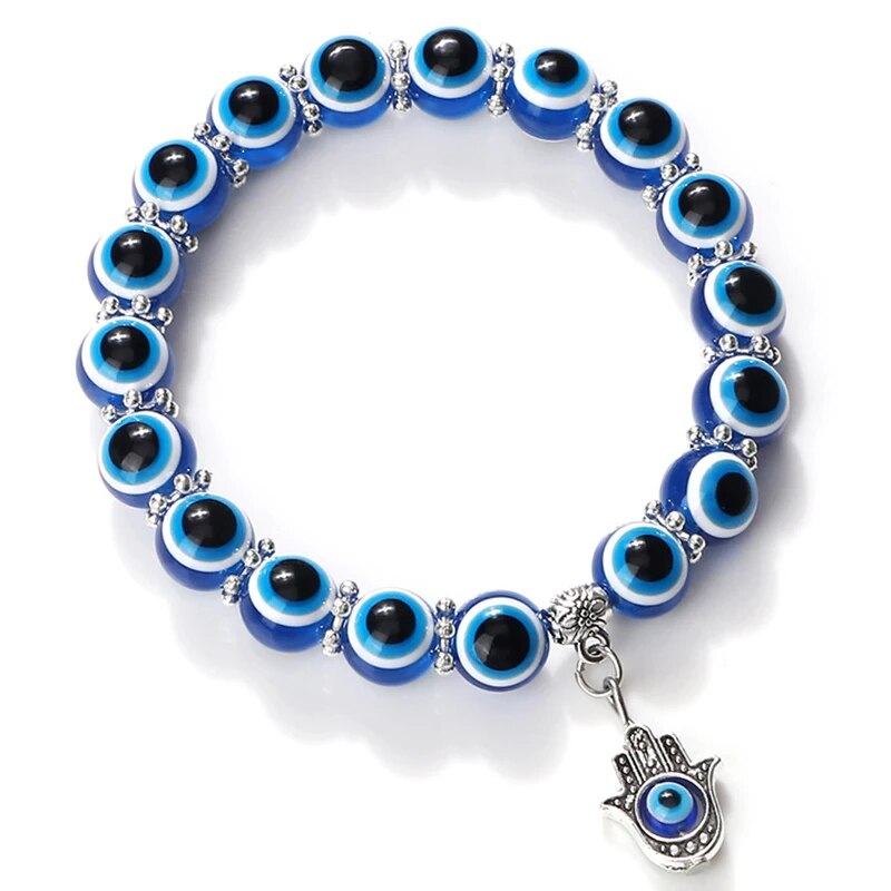 Evil Eye Ocean Style Fußkette - Karma und Glück