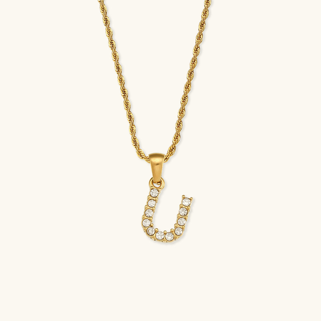Maeve - Diamantkette mit Initialen