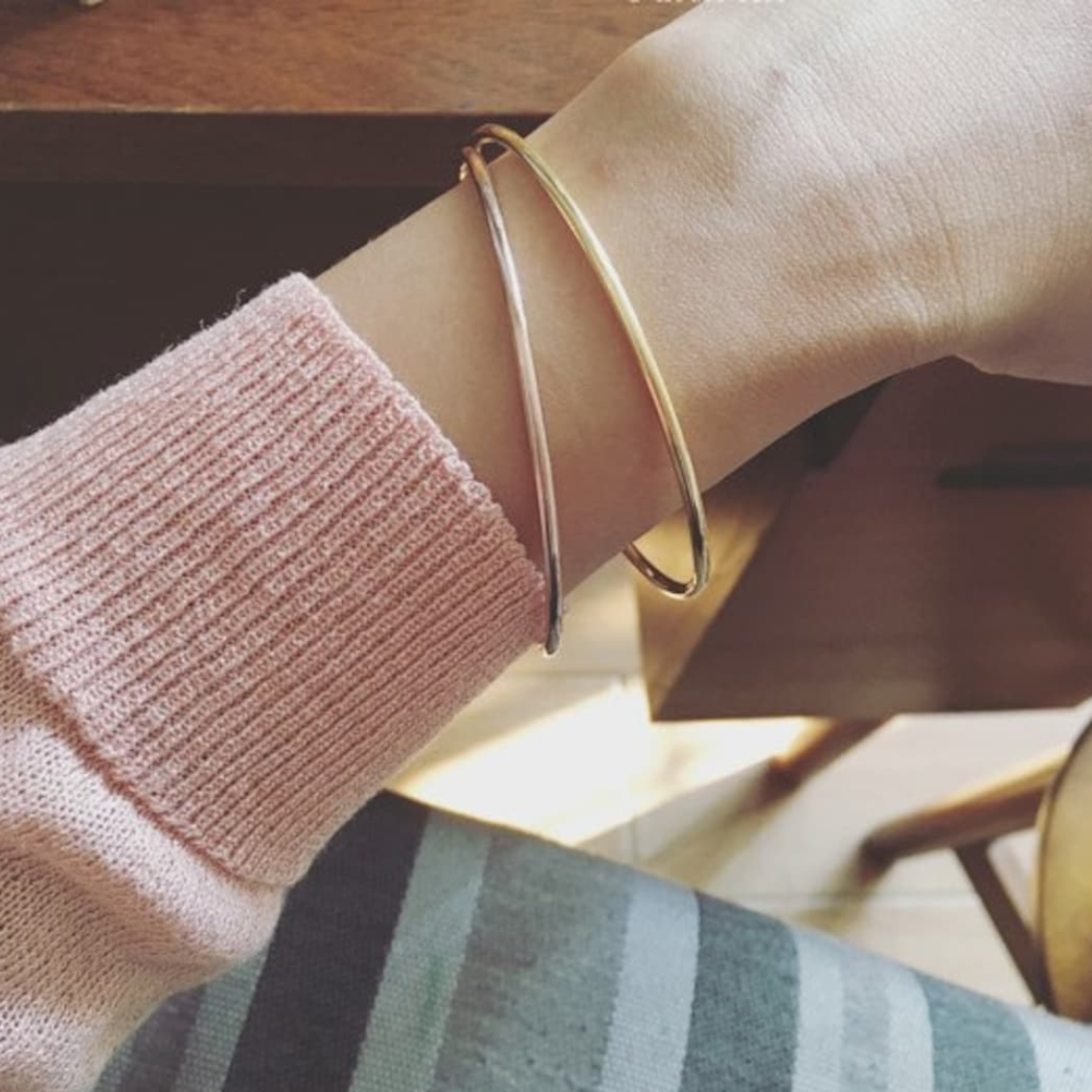 Klassisches Armband - Goldarmband zum Gleiten