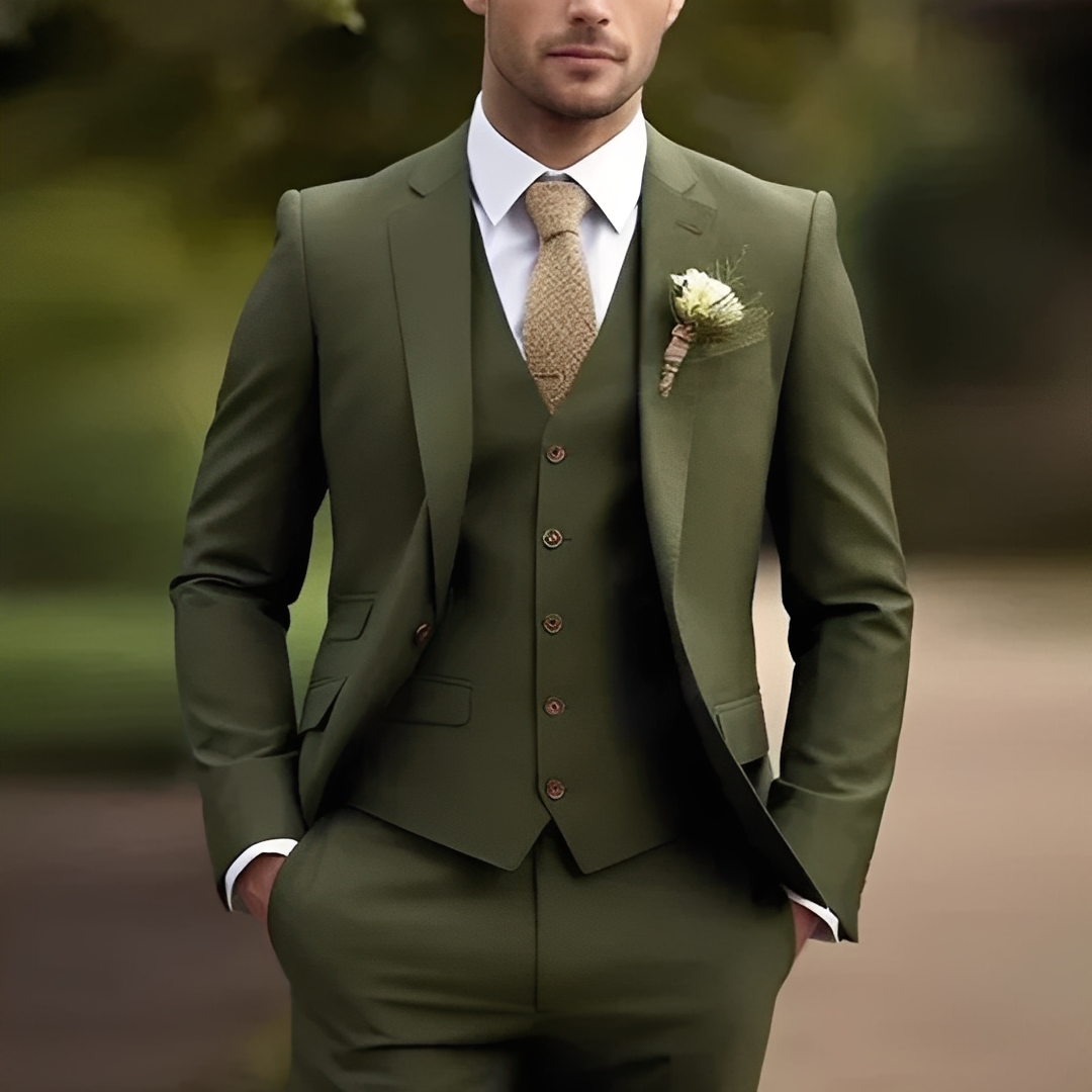 Abenner - Eleganter dreiteiliger Anzug