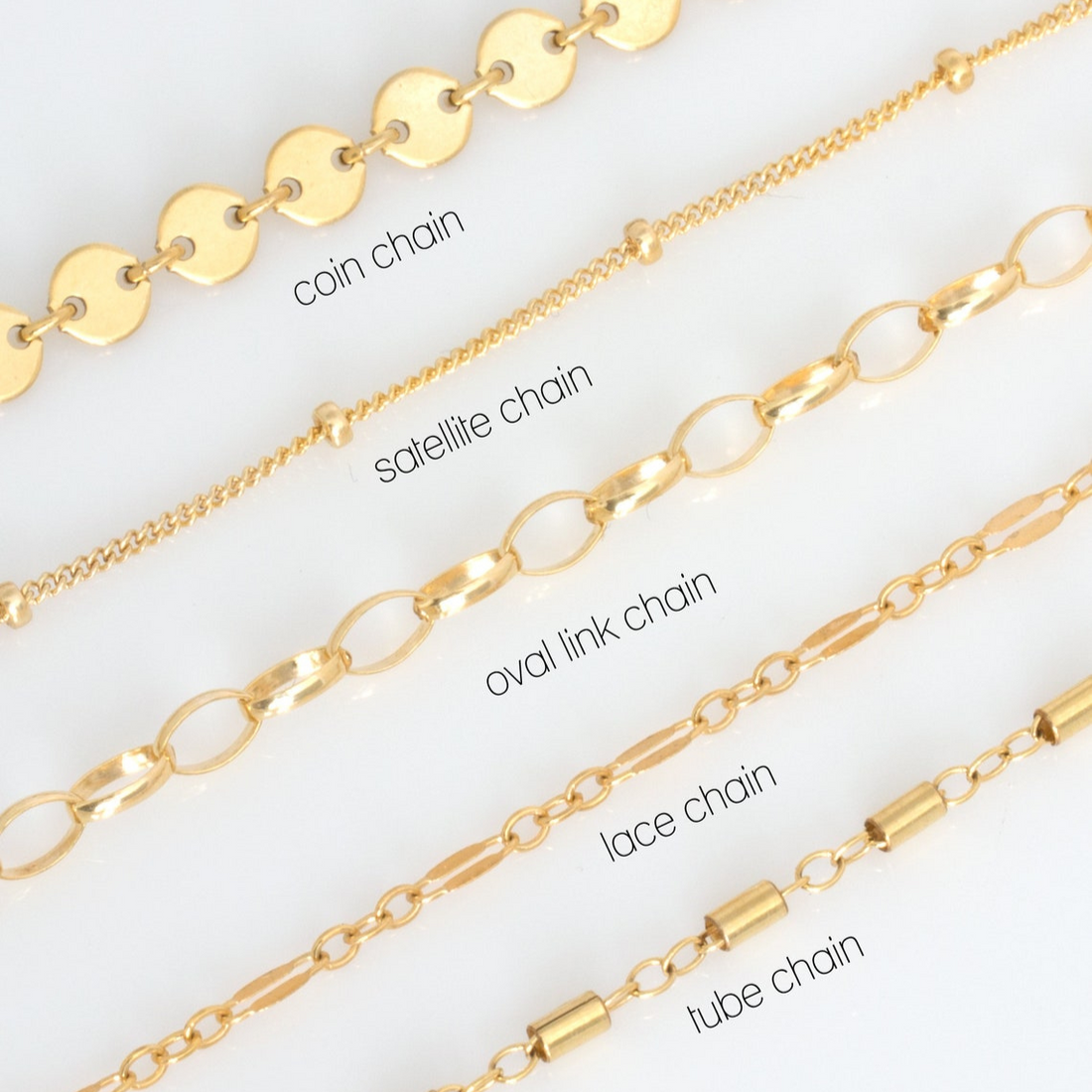 Halskette mit Ketten-Disk-Armreif - Schichtarmband-Set